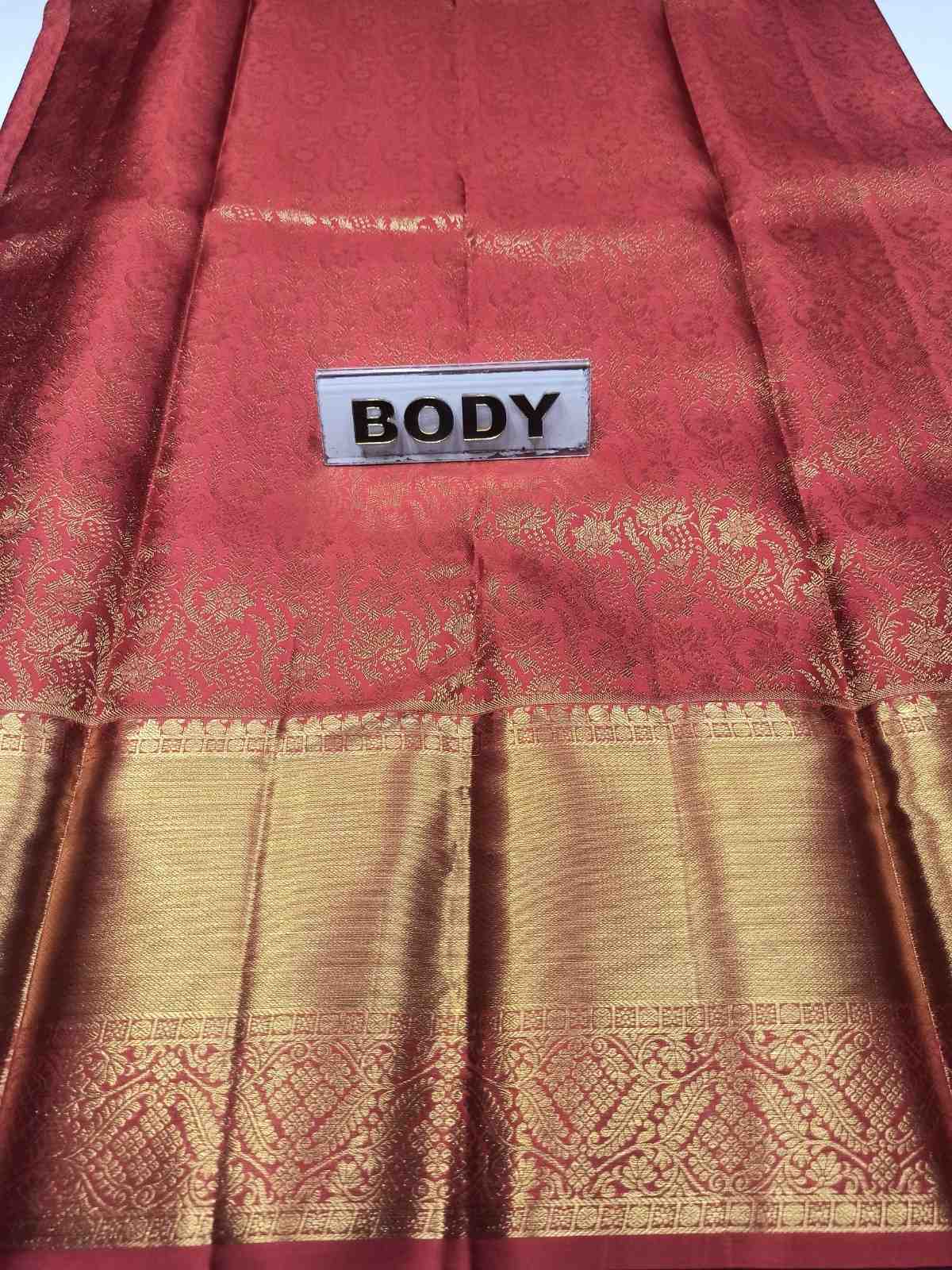Pure Kanchipuram Silk Saree.