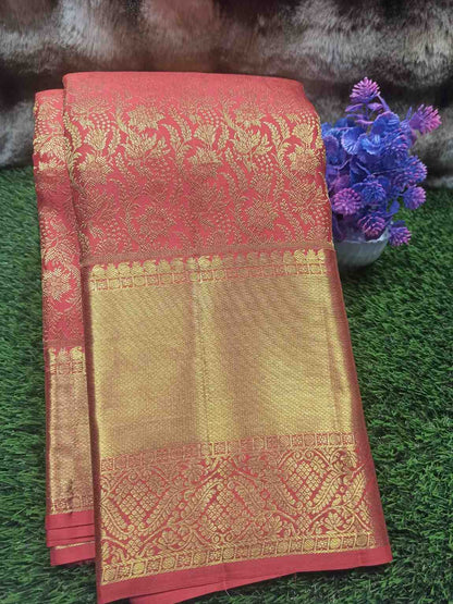 Pure Kanchipuram Silk Saree.