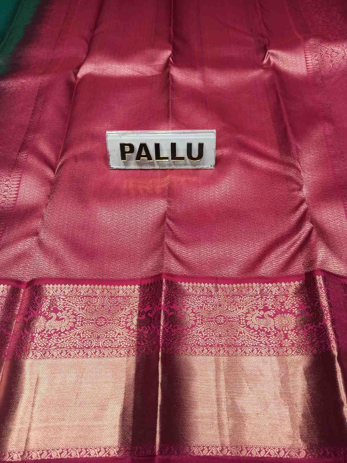 Pure Kanchipuram Silk Saree.