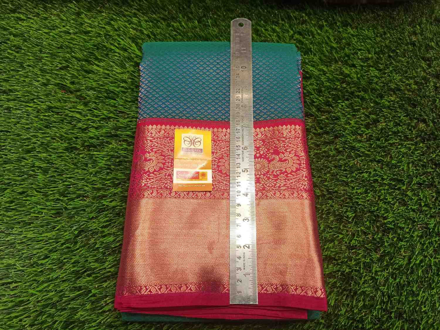 Pure Kanchipuram Silk Saree.