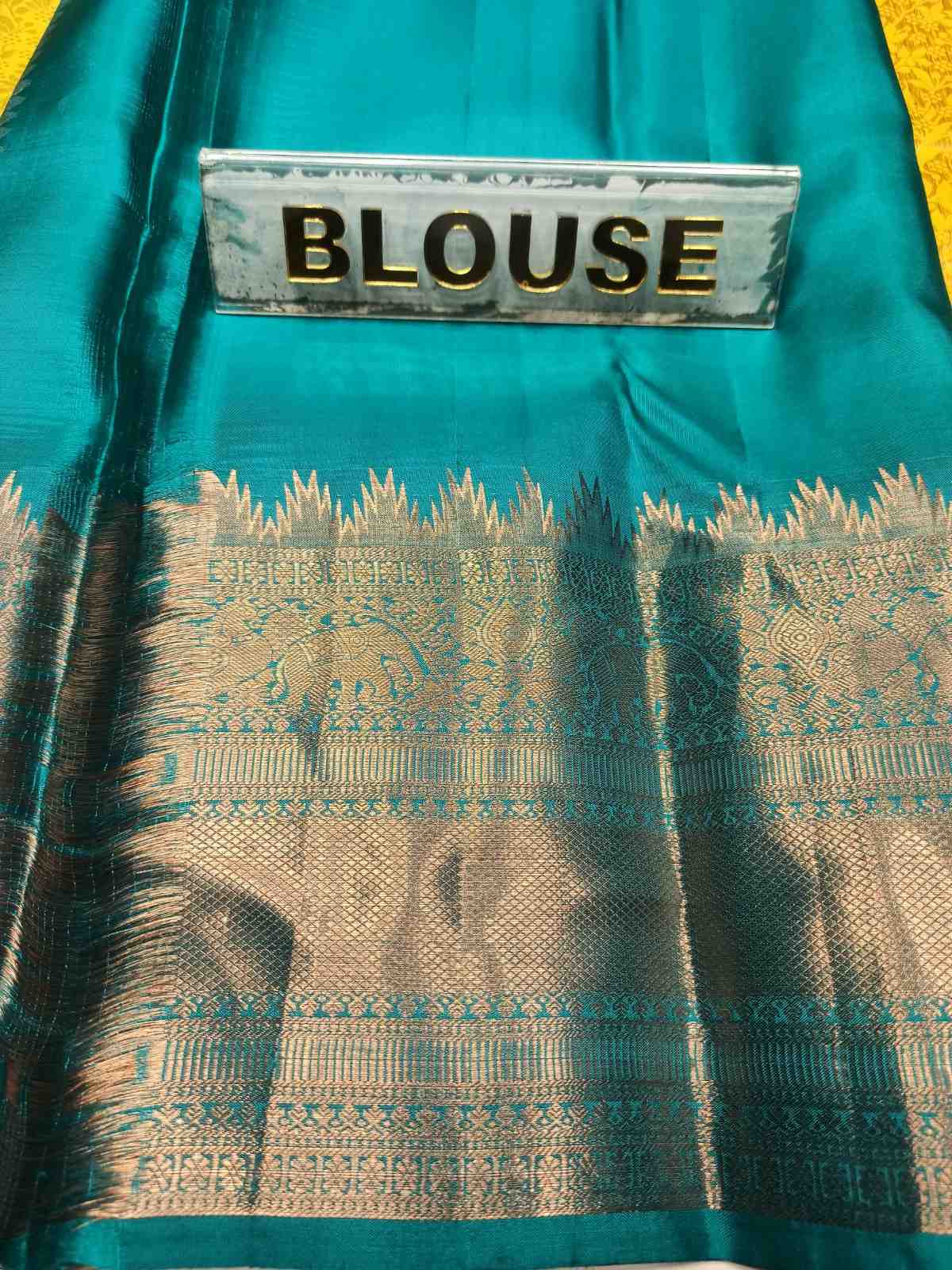 Pure Kanchipuram Silk Saree.