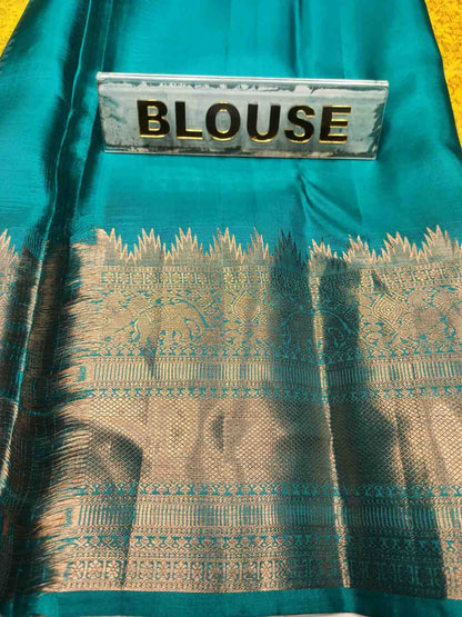 Pure Kanchipuram Silk Saree.