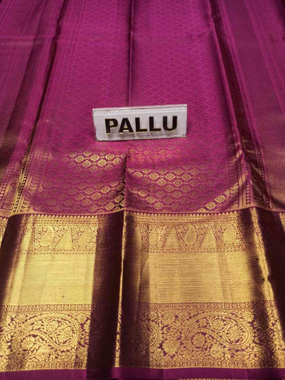 Pure Kanchipuram Silk Saree.