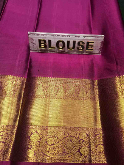 Pure Kanchipuram Silk Saree.