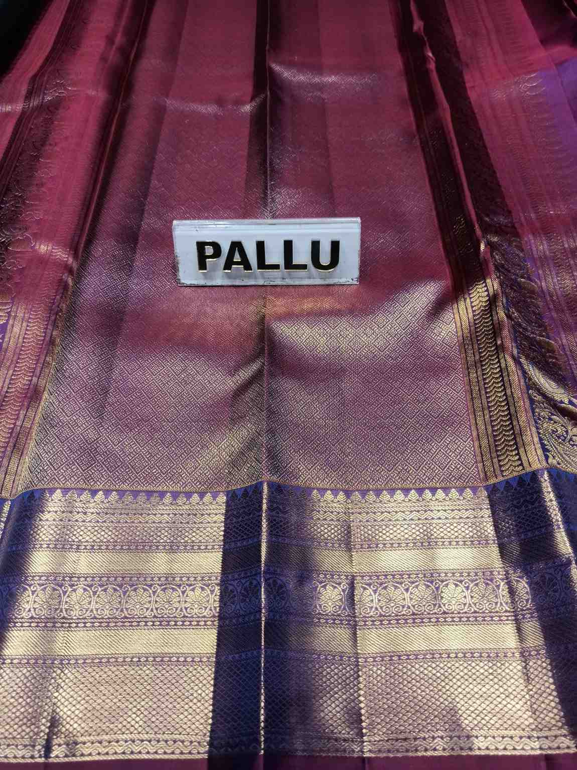 Pure Kanchipuram Silk Saree.