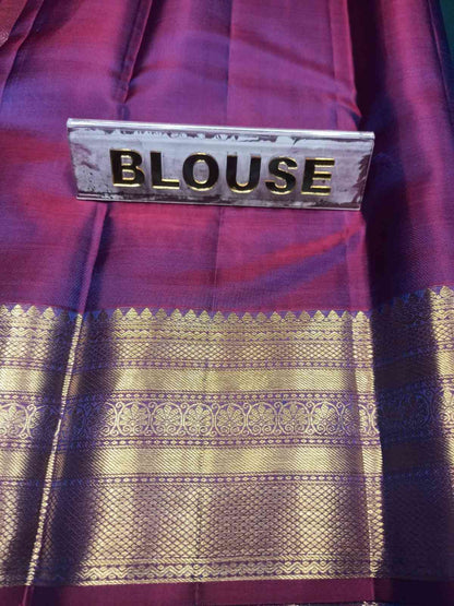 Pure Kanchipuram Silk Saree.