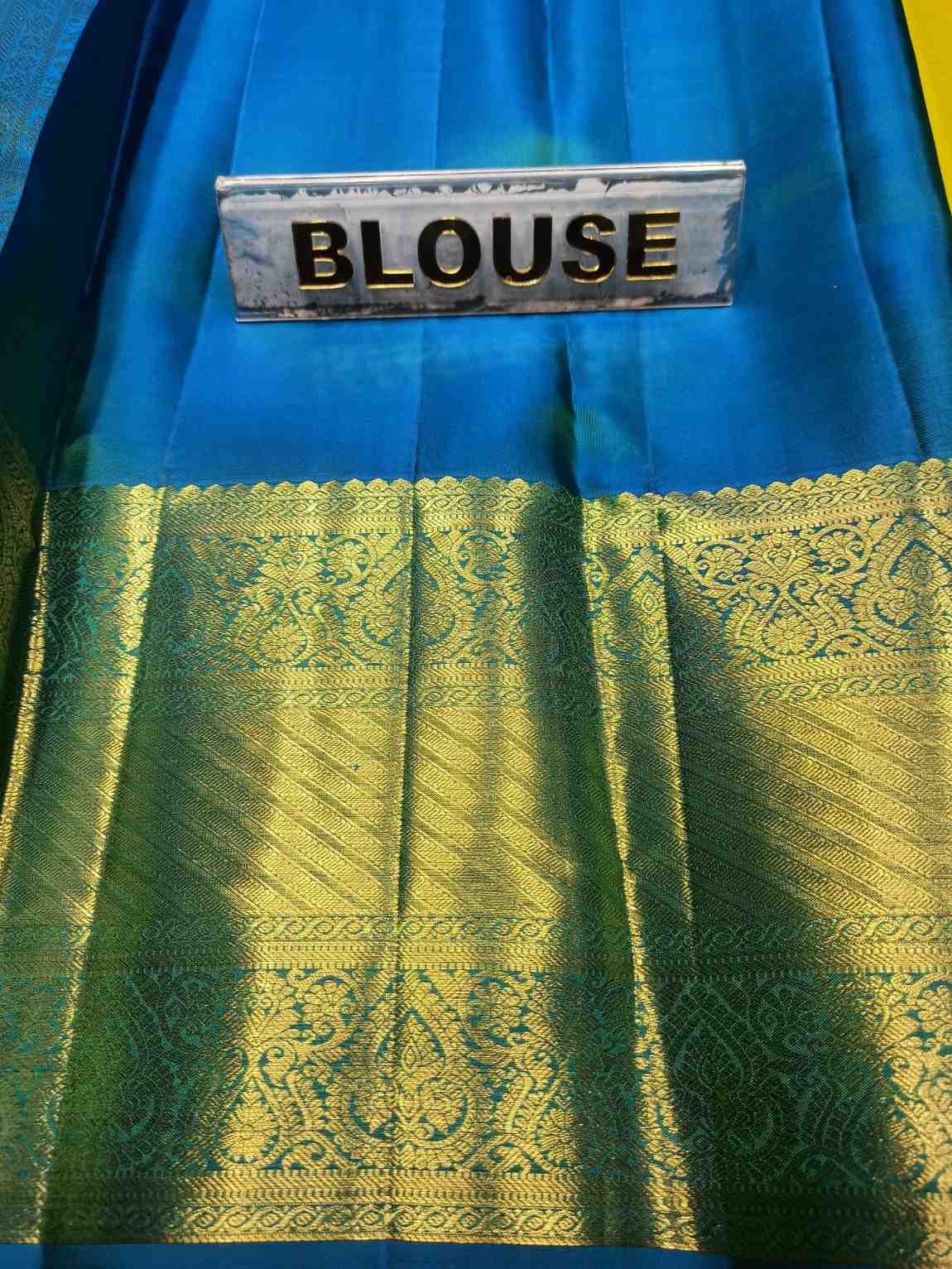 Pure Kanchipuram Silk Saree.