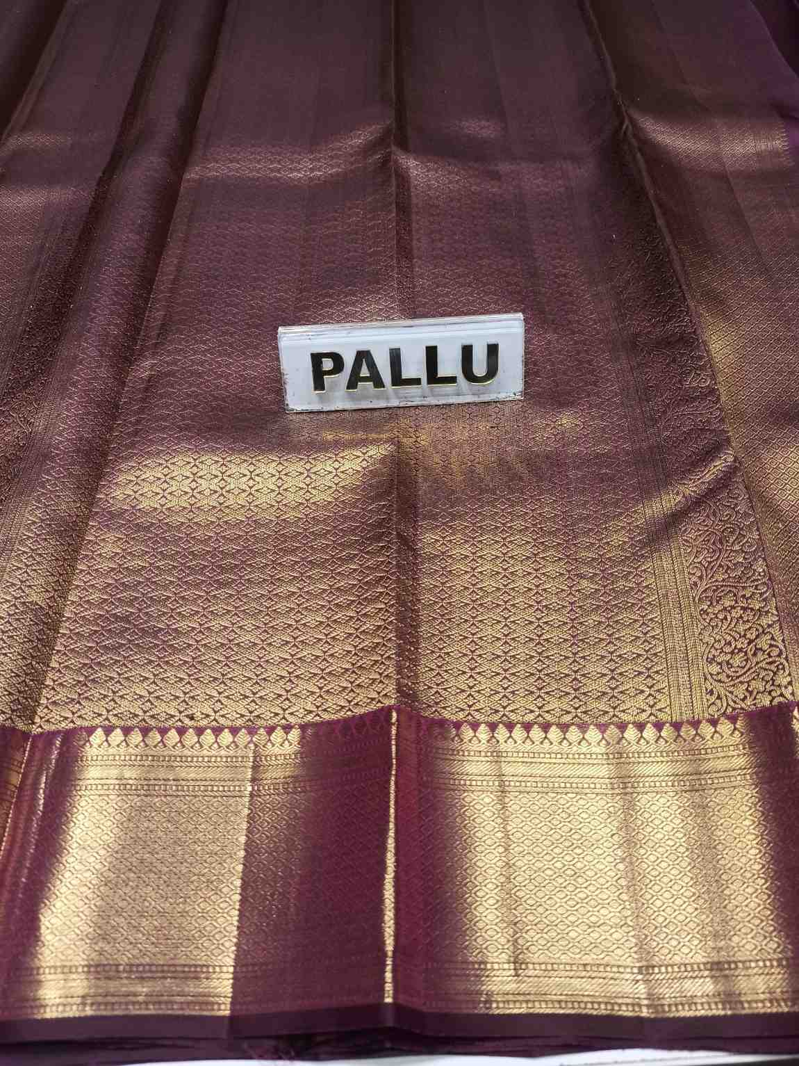 Pure Kanchipuram Silk Saree.