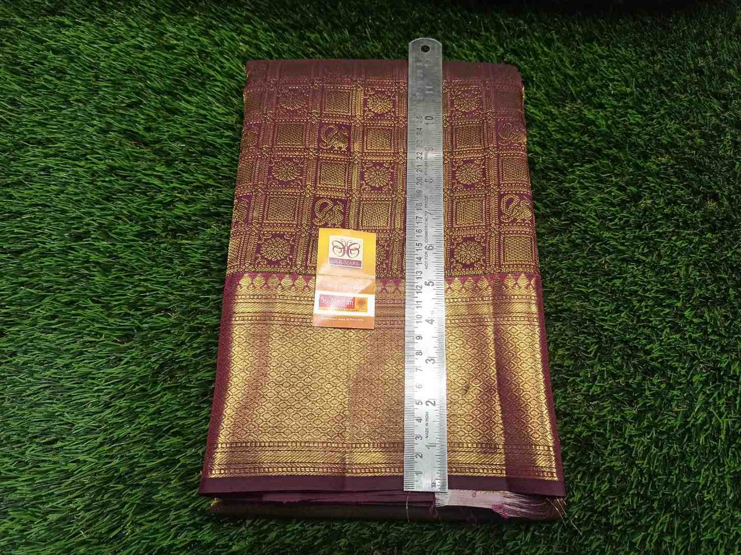 Pure Kanchipuram Silk Saree.