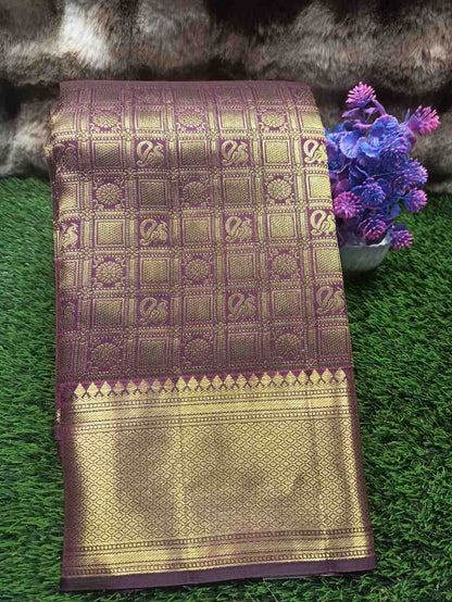 Pure Kanchipuram Silk Saree.