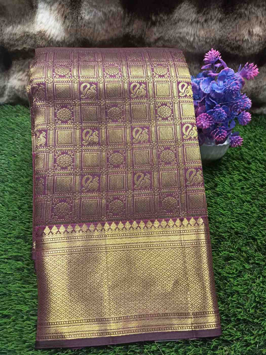 Pure Kanchipuram Silk Saree.
