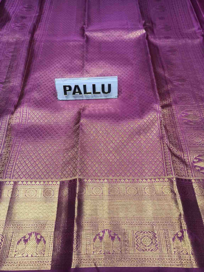 Pure Kanchipuram Silk Saree.