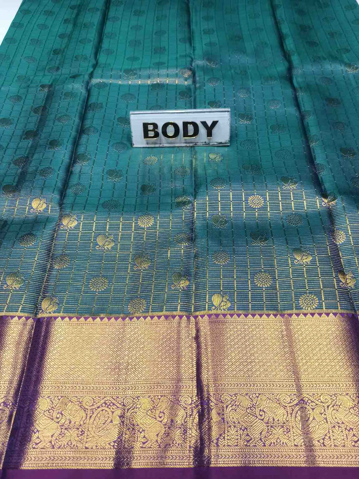 Pure Kanchipuram Silk Saree.