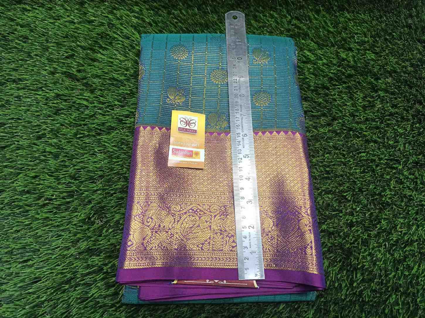 Pure Kanchipuram Silk Saree.