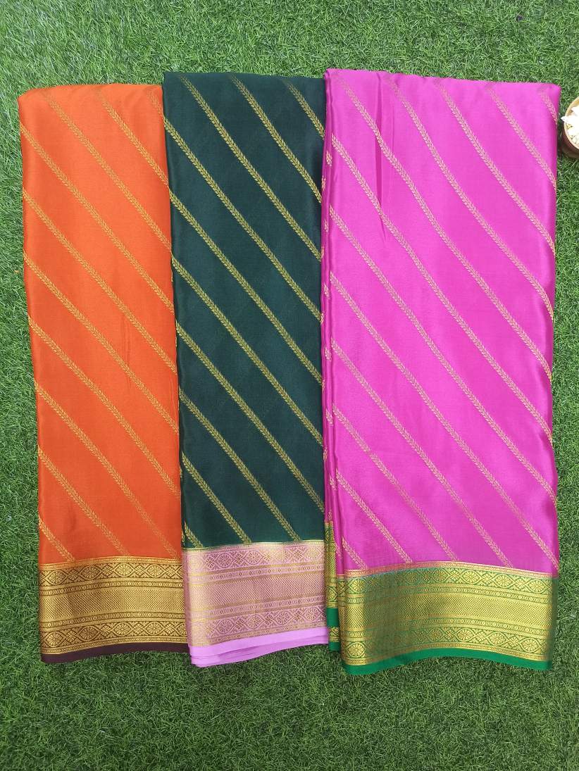 Pure Mysore Silk Saree.