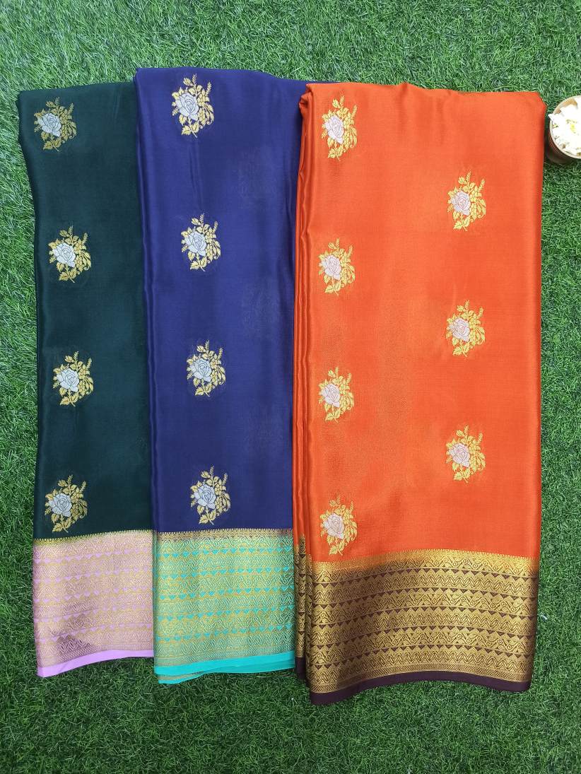 Pure Mysore Silk Saree.