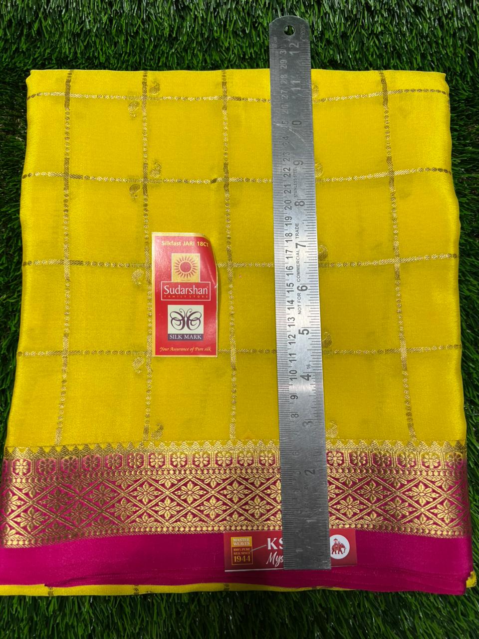 Pure Mysore Silk Saree.