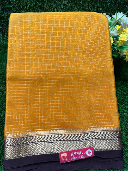 Pure Mysore Silk Saree.