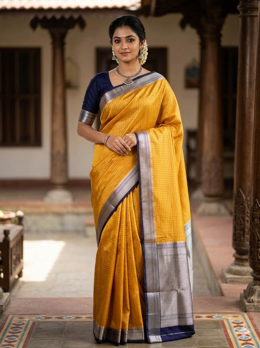 Pure Mysore Silk Saree.