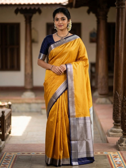 Pure Mysore Silk Saree.