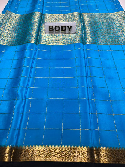 Pure Mysore Silk Saree.
