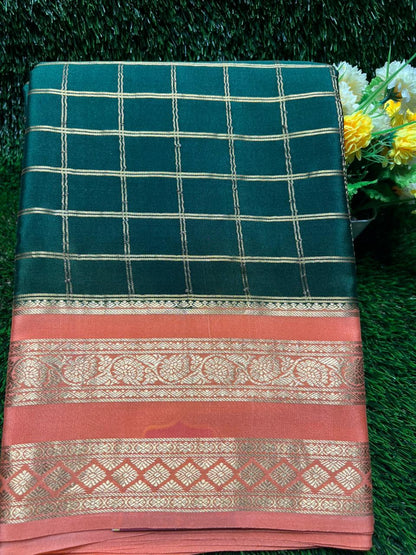Pure Mysore Silk Saree.