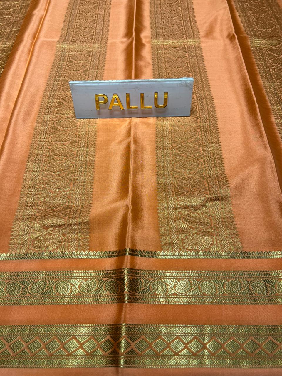 Pure Mysore Silk Saree.