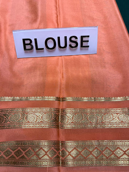Pure Mysore Silk Saree.