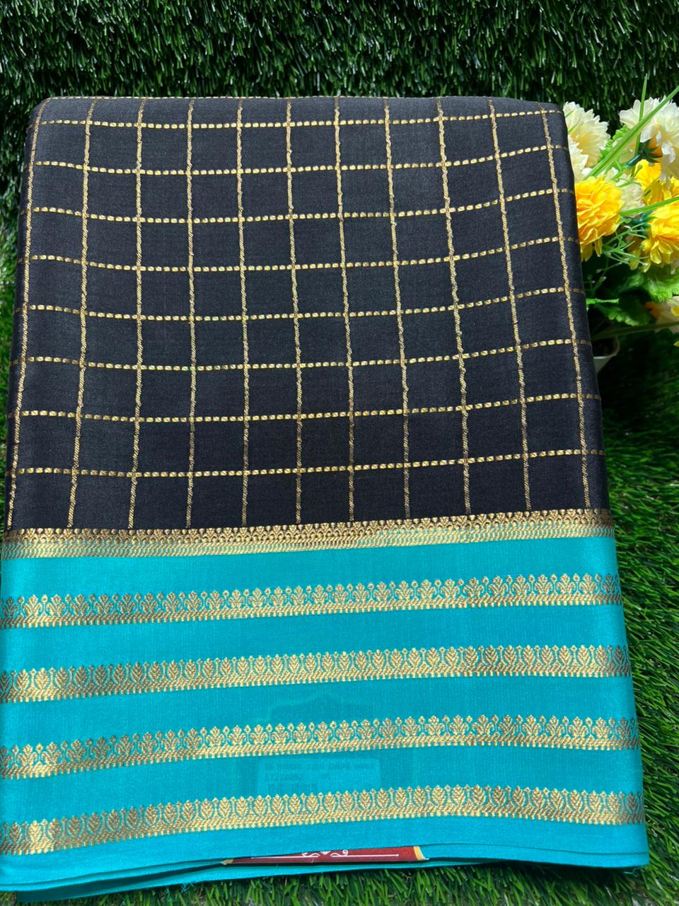 Pure Mysore Silk Saree.