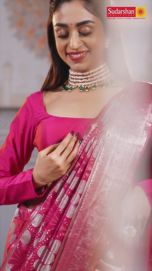 Pure Kanchipuram Silk Saree.