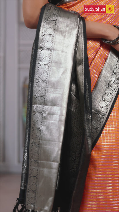 Pure Kanchipuram Silk Saree.