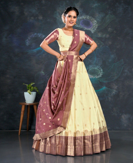 Latest Semi Stitched Lehenga Choli With Dupatta