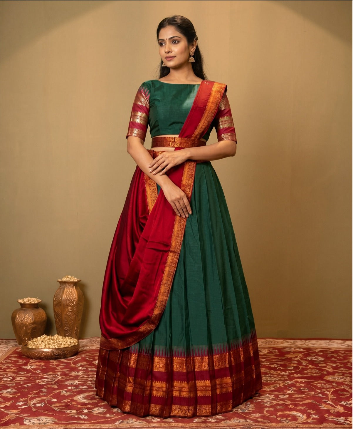 Latest Semi Stitched Lehenga Choli With Dupatta