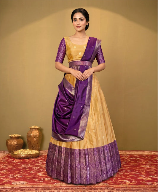 Latest Semi Stitched Lehenga Choli With Dupatta