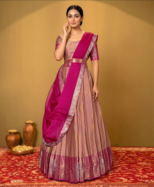 Latest Semi Stitched Lehenga Choli With Dupatta