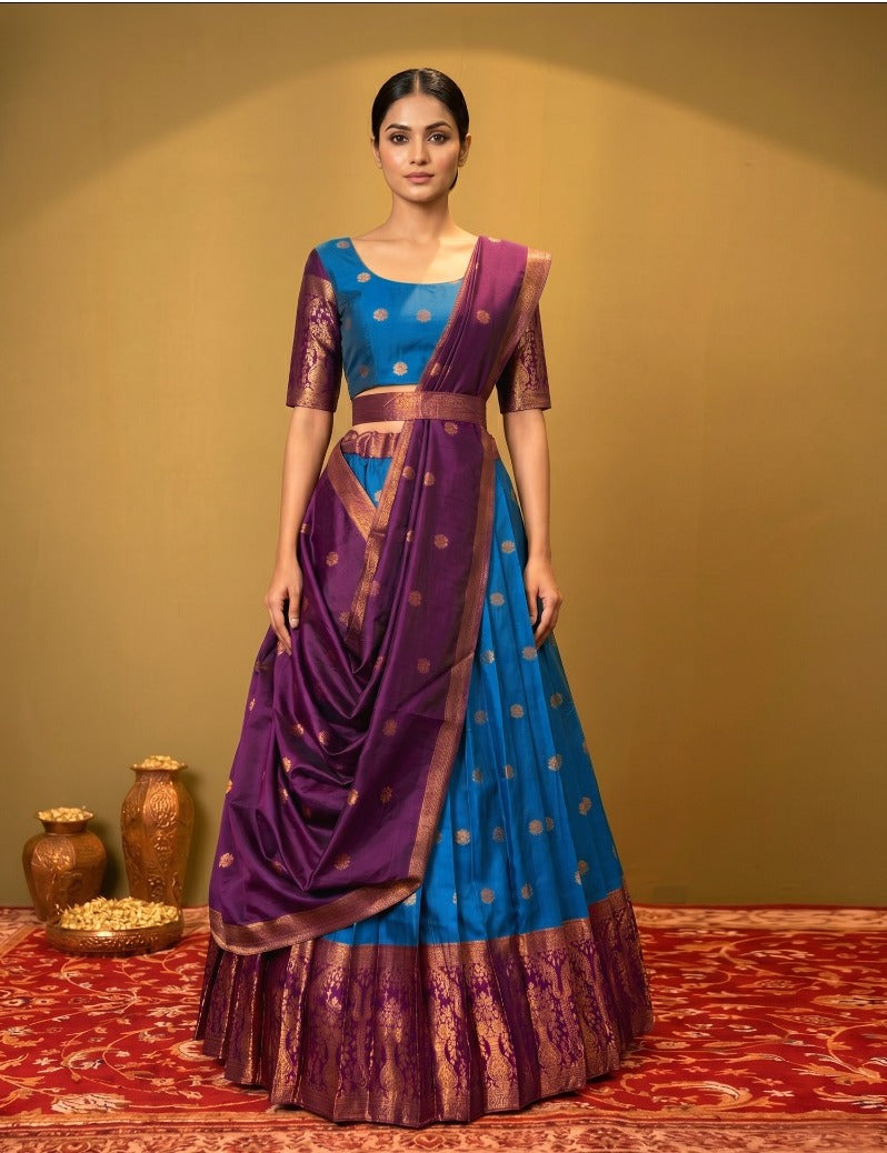 Latest Semi Stitched Lehenga Choli With Dupatta
