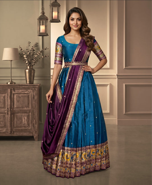 Latest Semi Stitched Lehenga Choli With Dupatta