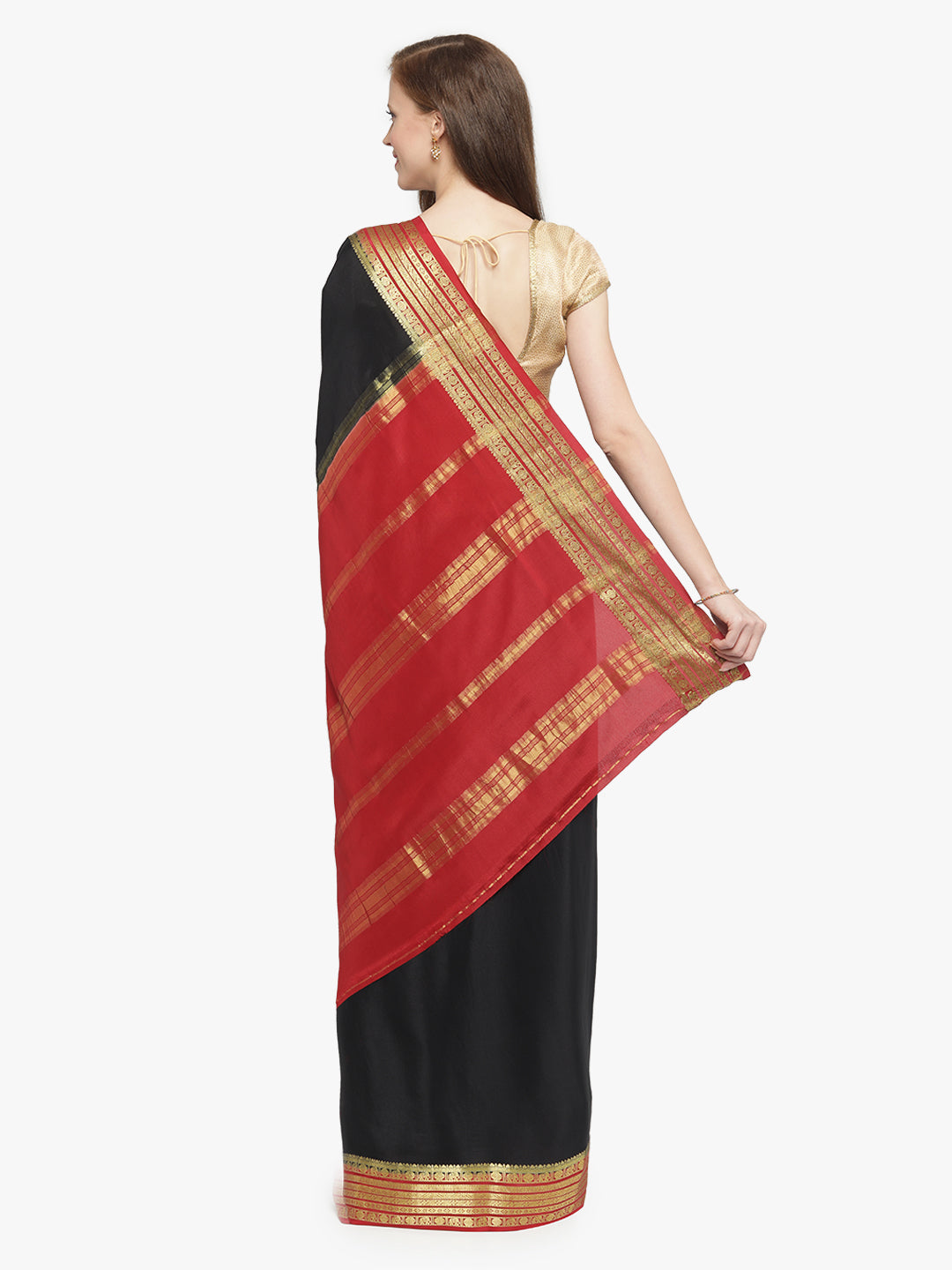Sudarshan silks Latest  New trendy 100% Pure mysore silk Crape Sarees
