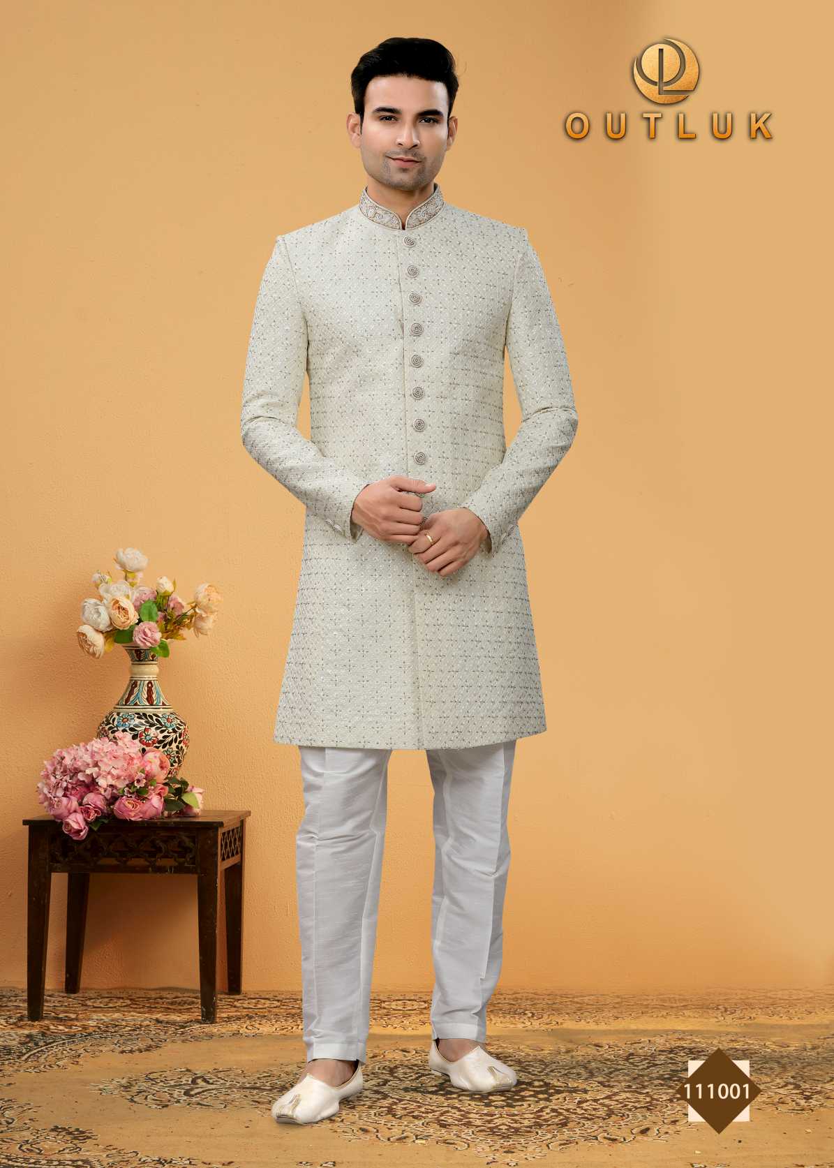 latest Indo Westren Ethnic Wedding Sherwani's