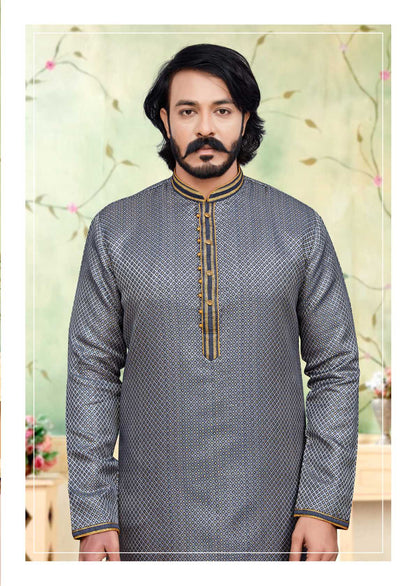 Indowestren Semi Cotton Kurta Pyjama
