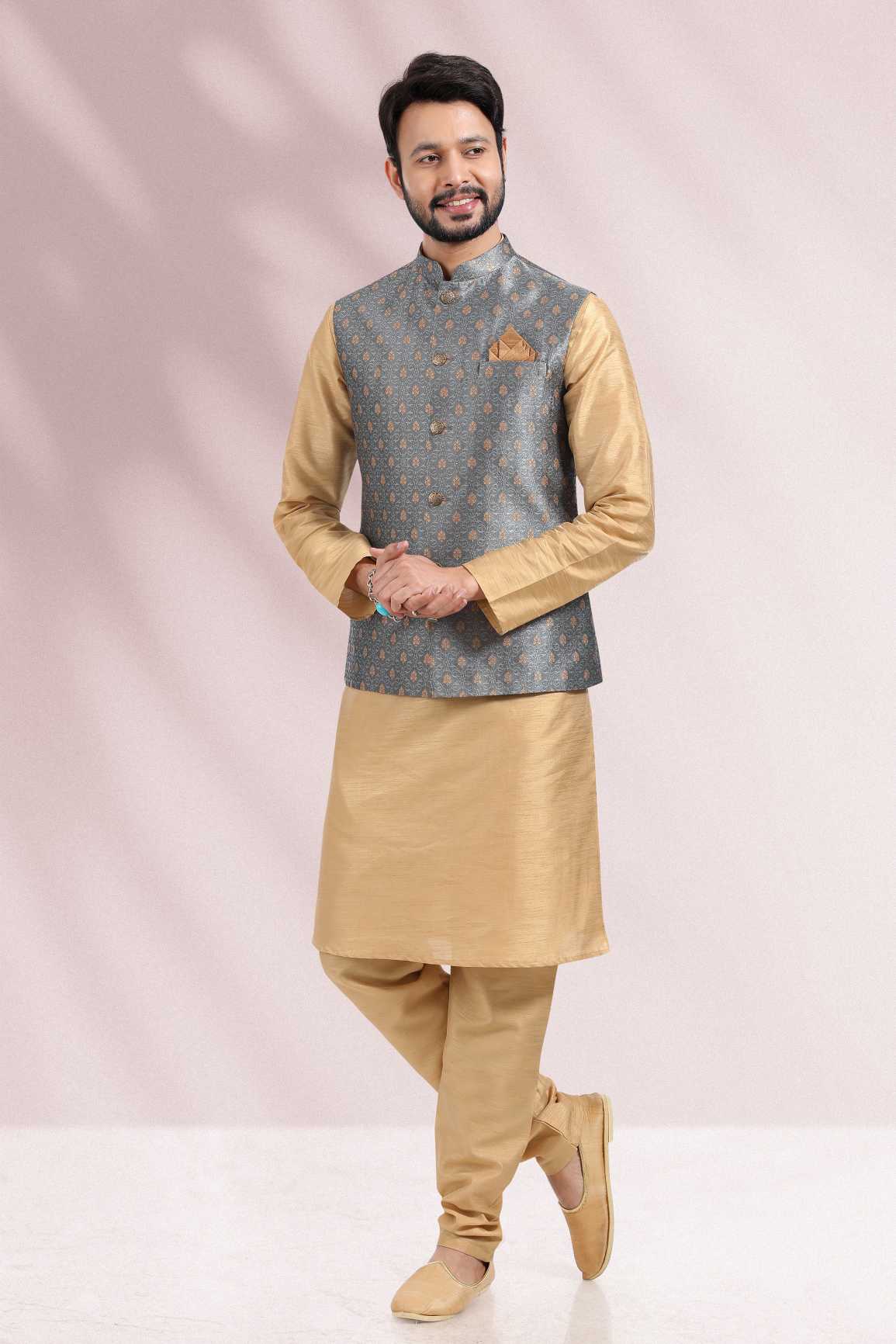 Mens Latest Traditional Kurta Pyjama