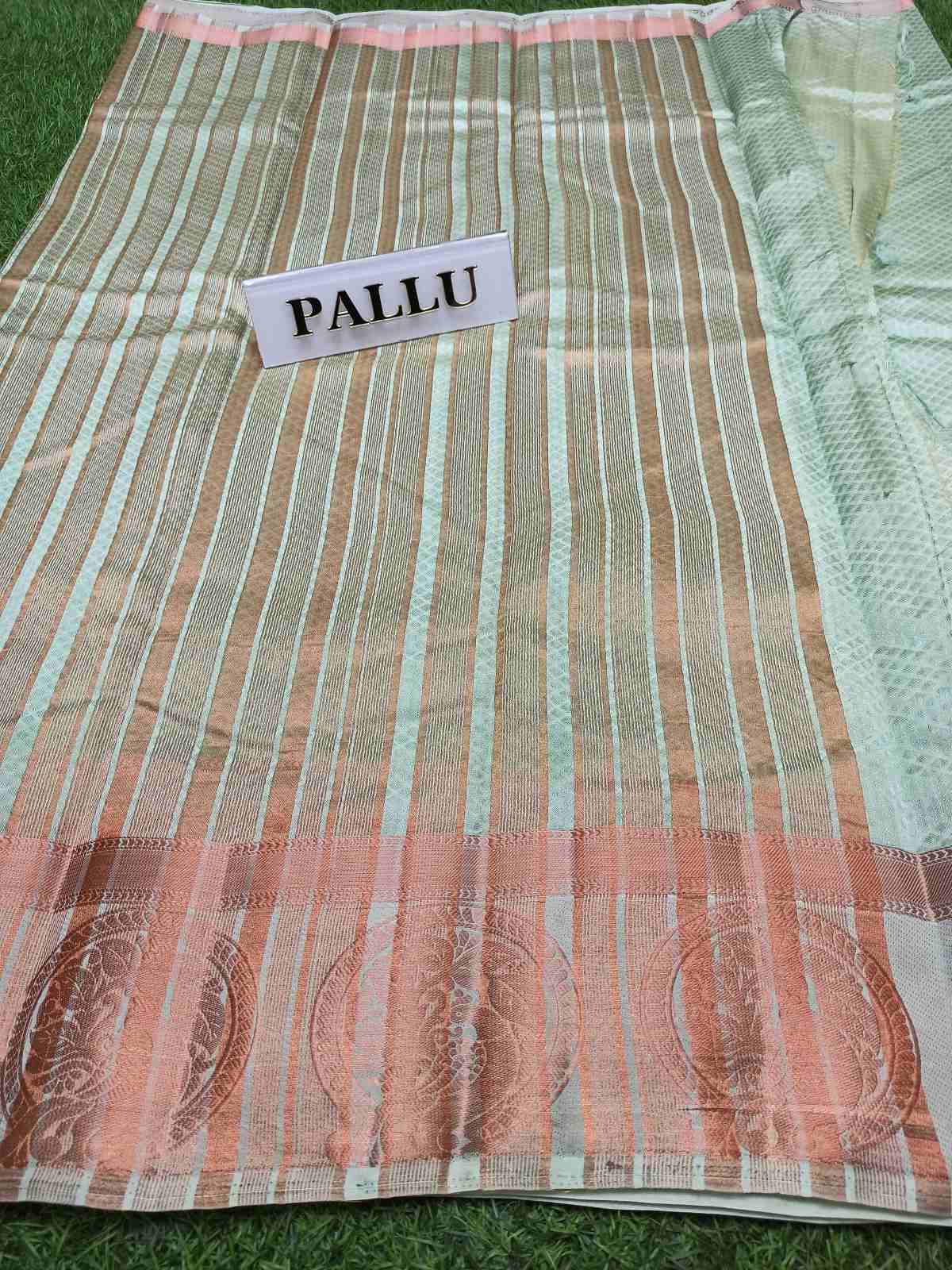 Sudarshan silks Latest Half Raw Silk Sarees