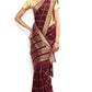 Wonderful Pure Mysore silk saree-Maroon-SSSB124-VQ-Crepe