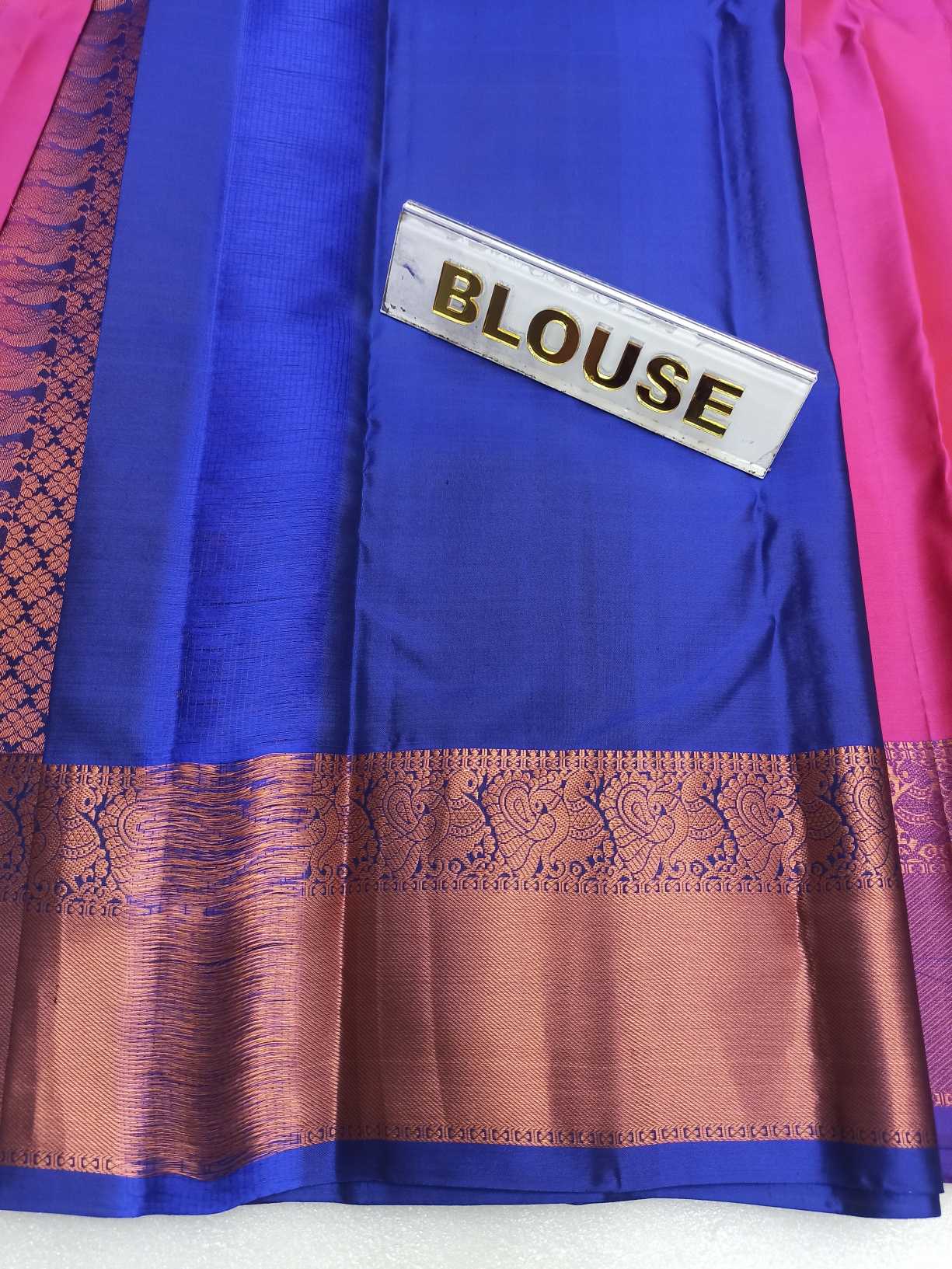 Traditional Kanchipuram Pure Silk Saree