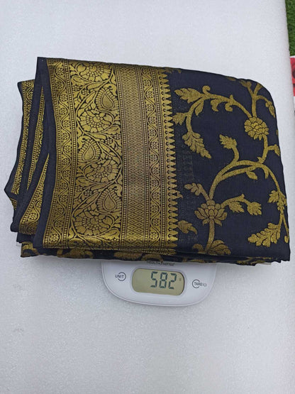 Georgette Silk saree